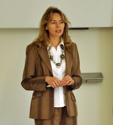 Towards entry "Professor Mirka El Fray (ERASMUS lecturer) visited our Institute"