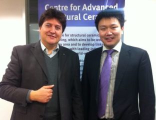 Prof. Boccaccini und Bo Pang