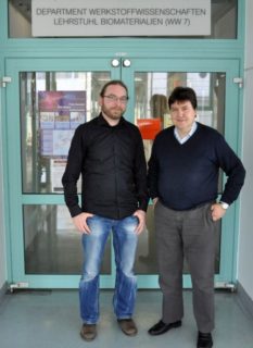 Prof. Boccaccini mit Dr. Maas
