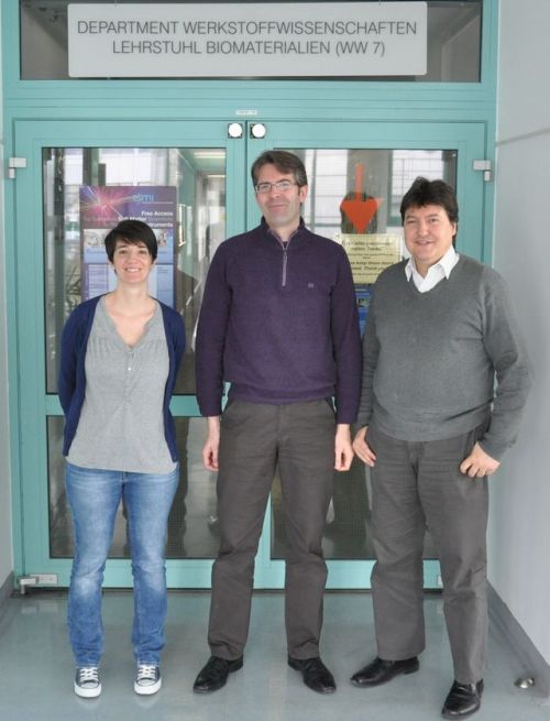 Dr. S. Cabañas-Polo, Dr. J. Munoz und Prof. A. R. Boccaccini