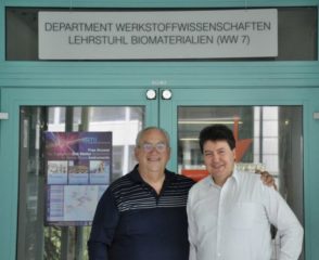 Professor David Pye und Prof. Boccaccini