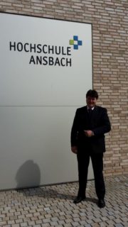 Towards entry "Prof. Boccaccini visits Ansbach University of Applied Sciences"