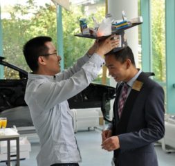 Überreichung des Doktorhutes