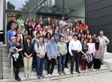 Gruppenphoto am erstesn Meeting im neuen Gebäude Erlangen-West