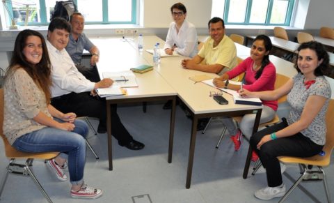 Besuch aus Heidelberg am Lehrstuhl Biomaterialien