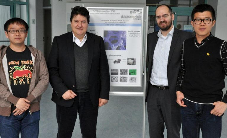 Darmstadt-Erlangen collaboration on bioactive glasses: DFG project meeting in Erlangen