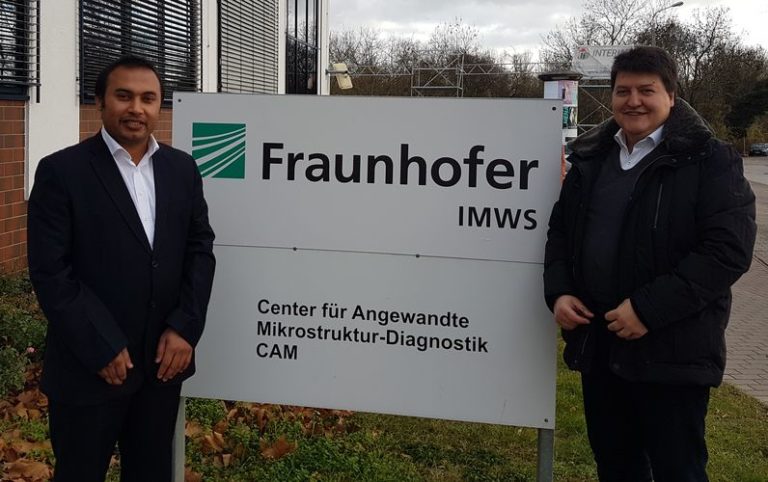 Visit to Fraunhofer IMWS in Halle