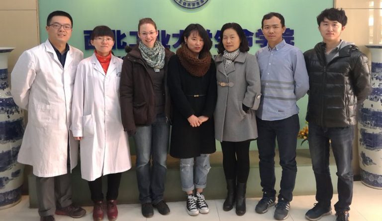 First exchange visit to Northwestern Polytechnical University in China