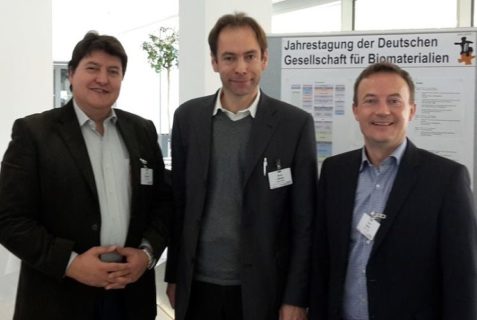 Prof. Boccaccini, Prof. M. Gelinsky und Dr. R. Detsch