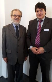 Prof. Boccaccini mit Mr. Daniel Polski