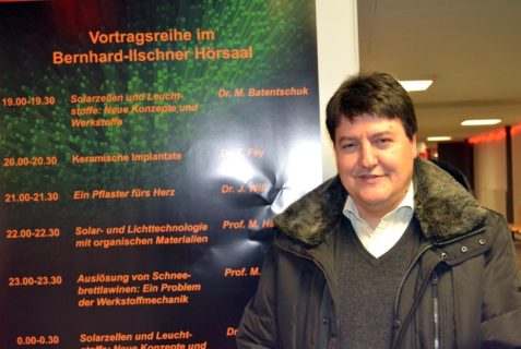 Prof. Boccaccini bei der Langen Nacht der Wissenschaften