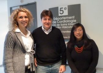 Dr. Ranjana Rai und Prof. Aldo R. Boccaccini am Folgetreffen von BIOSCENT teil