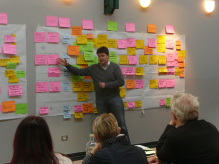 Prof. Boccaccini beim Workshop in Leuven