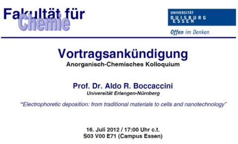 Towards entry "Presentation at University of Duisburg-Essen"