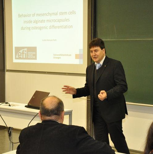 Prof. Boccaccini beim EFI Treffen