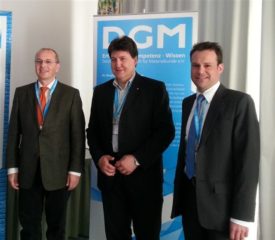 Prof. Boccaccini mit Kollegen auf der EuroBiomat in Weimar
