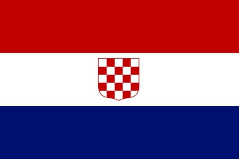 Kroatische Flagge