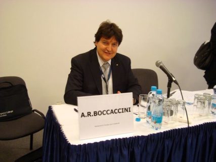 Prof. Boccaccini auf der ICG 2013 in Prag