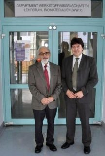 Prof. K. K. Chawla zu Besuch an unserem Lehrstuhl