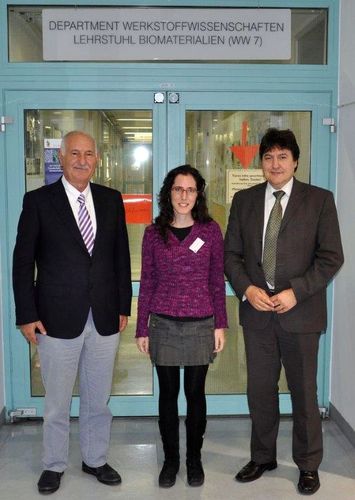 Prof. Jose S. Moya und Dr. Leticia Esteban-Tejeda zu Besuch an unserem Lehrstuhl