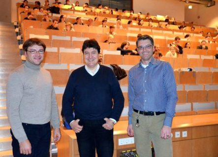 Prof. Groll, Prof. Boccaccini und Prof. Scheibel beim 6. NBBA Seminar