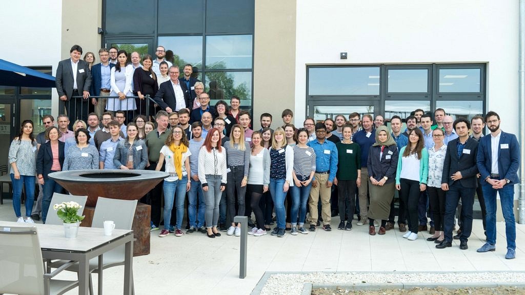 Gruppenfoto des Klausurtreffens des TRR225