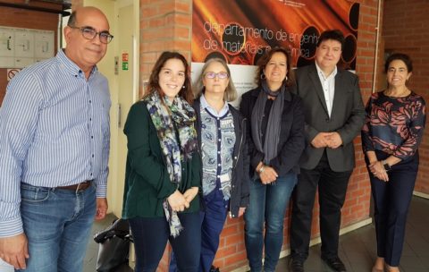 Gruppenbild beim Besuch in Aveiro