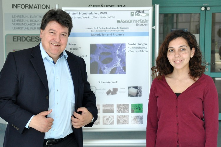 Prof. Boccaccini und Dr. Aldana