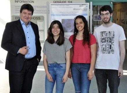 Prof. Boccaccini mit den I.Dear Studenten 2018/2019