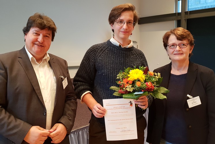 Towards entry "Thomas Distler erhält Preis für die beste Masterarbeit der Deutschen Gesellschaft für Biomaterialien (DGBM)"
