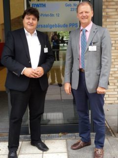 Prof. Aldo R. Boccaccini mit Prof. Willi Jahnen-Dechent
