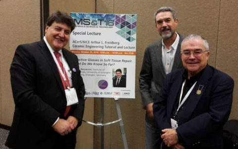 Towards entry "Prof. Boccaccini at MS&T 2016 in Salt Lake City, USA"