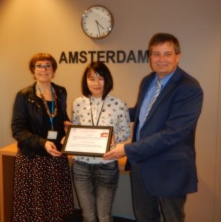 Towards entry "Yuyun Yang receives Frans Habraken Best Paper Award in Amsterdam"