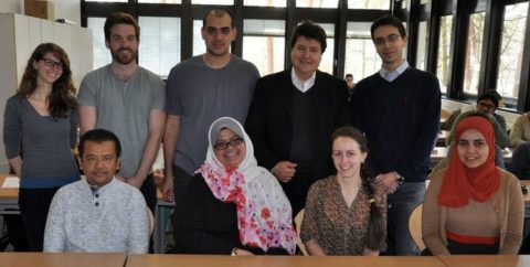 Internationale Gäste am Lehrstuhl Biomaterialien mit Prof. Aldo R. Boccaccini