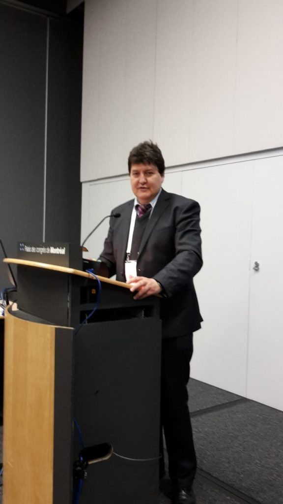 Prof. Boccaccini auf dem WBC
