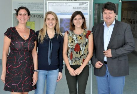 Towards entry "Researchers from Argentina visit the Institute of Biomaterials"