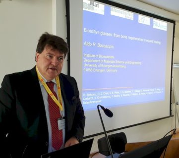 Towards entry "Prof. Boccaccini: invited speaker at SGT Annual Conference in Cambridge"
