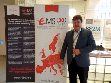 Towards entry "Prof. Boccaccini at EUROMAT 2019 in Stockholm"
