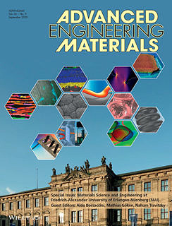 Towards entry "Special issue in Advanced Engineering Materials featuring the FAU Department of Materials Science and Engineering"