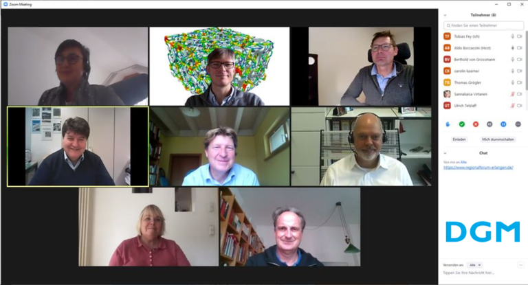 Executive Board Meeting of DGM Regionalforum Erlangen