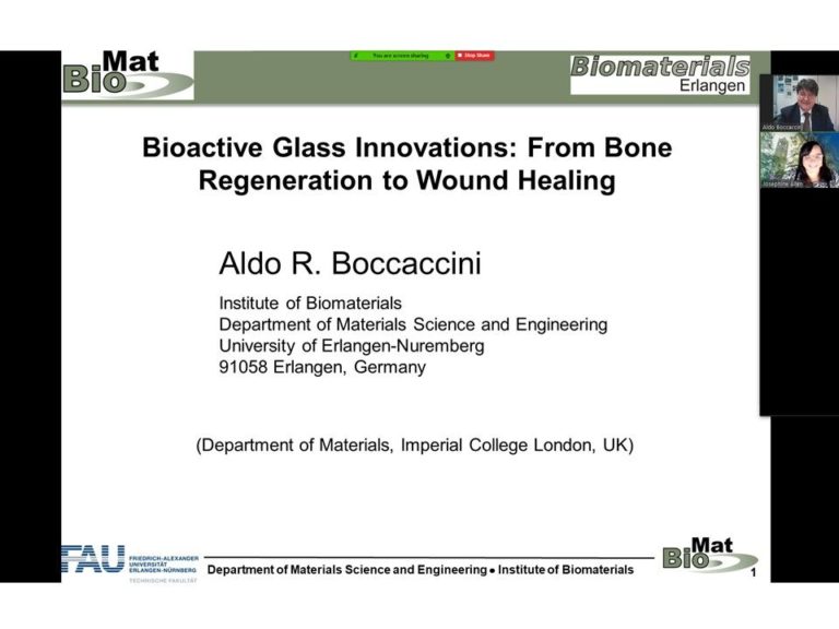 Prof. Boccaccini presented invited lecture at University of Florida