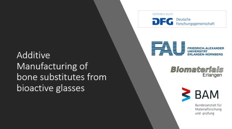Erlangen-Berlin collaboration on 3D printing of bioactive glass-ceramics: DFG project kick-off meeting (remote)