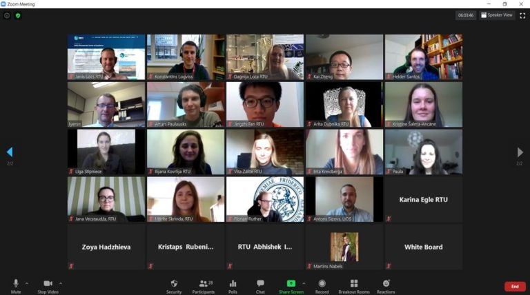 Successful online training in the framework of the EU project BBCE