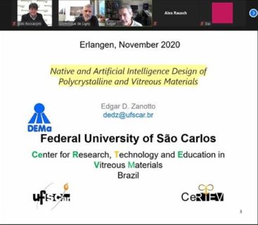 Towards entry "Prof. Edgar Zanotto (Univ. of Sao Carlos, Brazil) presents invited lecture in our Department"