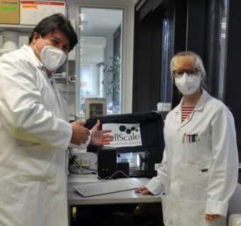 Towards entry "New microtesting device at the Institute of Biomaterials"