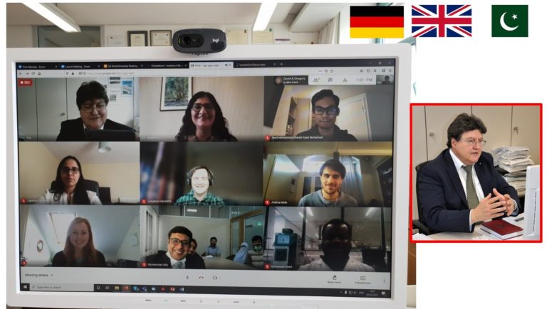 Kick-off meeting of the international (Pakistan-UK-Germany) project on antibacterial materials