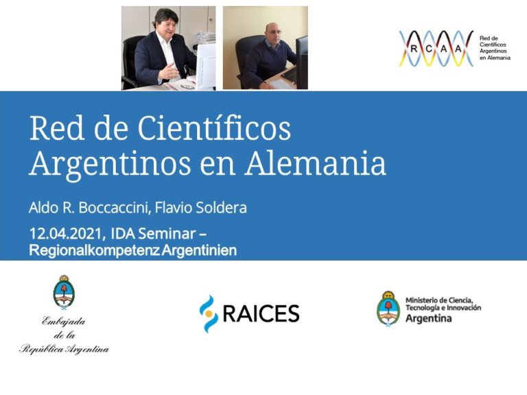 Prof. Boccaccini: invited speaker at seminar of DAAD International Academy