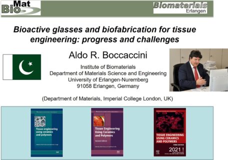 Towards entry "Prof. Boccaccini: invited speaker at Biomaterials workshop in Islamabad"