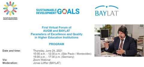 Towards entry "Prof. Aldo R. Boccaccini: invited speaker at BAYLAT Forum"