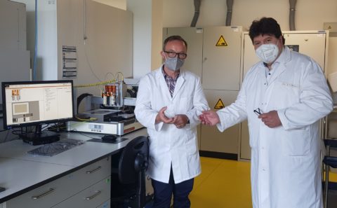 Towards entry "New Melt Electrowriting (MEW) facility at the Institute of Biomaterials"